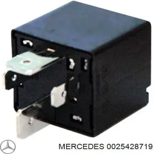 Relé de los calentadores 0025428719 Mercedes
