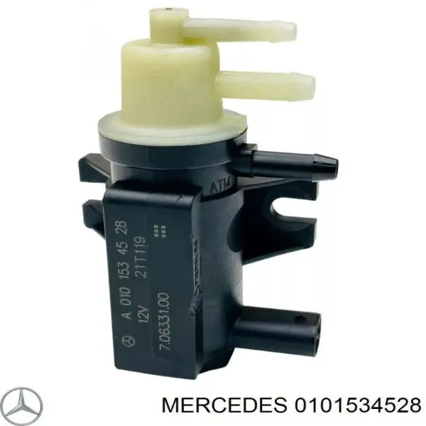 Válvula solenoide de control de presión de sobrealimentación A0101534528 Mercedes