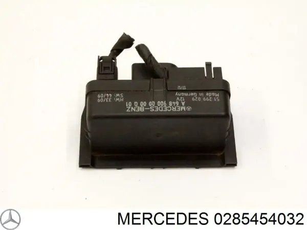Relé de los calentadores 0285454032 Mercedes