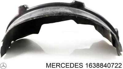 Guardabarros interior izquierdo, aleta delantera MERCEDES 1638840722