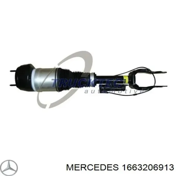 1663206913 MERCEDES Amortiguador delantero izquierdo
