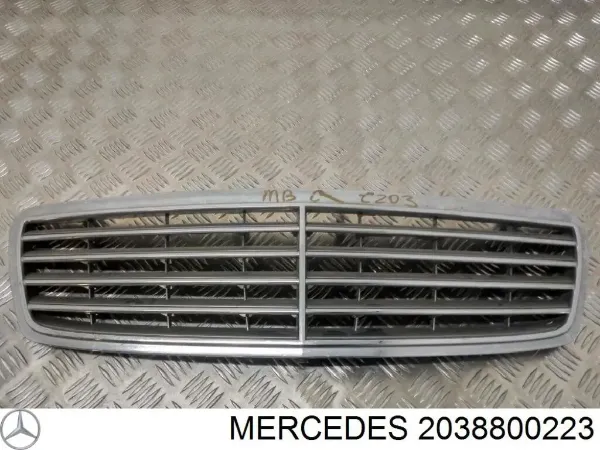 Parrilla 2038800223 Mercedes