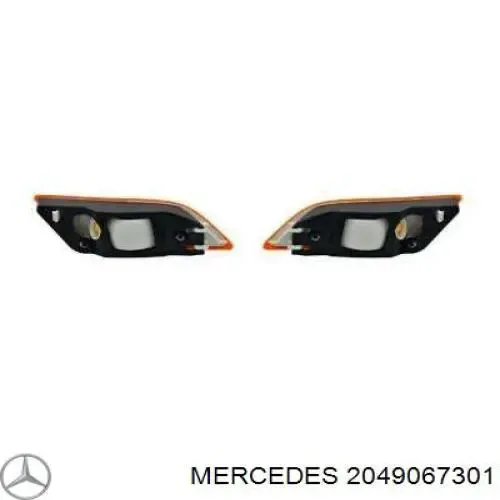 Intermitente izquierdo 2049067301 Mercedes
