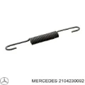 Muelle, zapatas de freno traseras Mercedes E C124