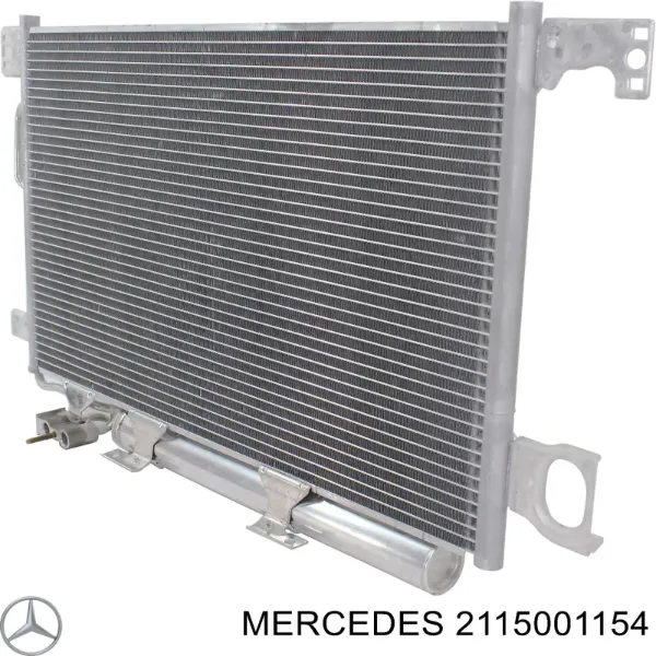 2115001154 Mercedes Radiador de aire acondicionado