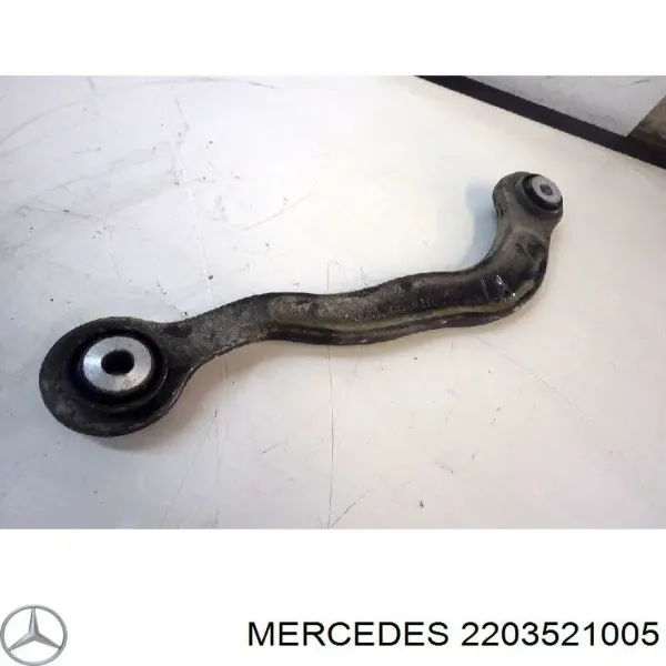 Brazo superior izquierdo de la suspensión trasera 2203521005 Mercedes