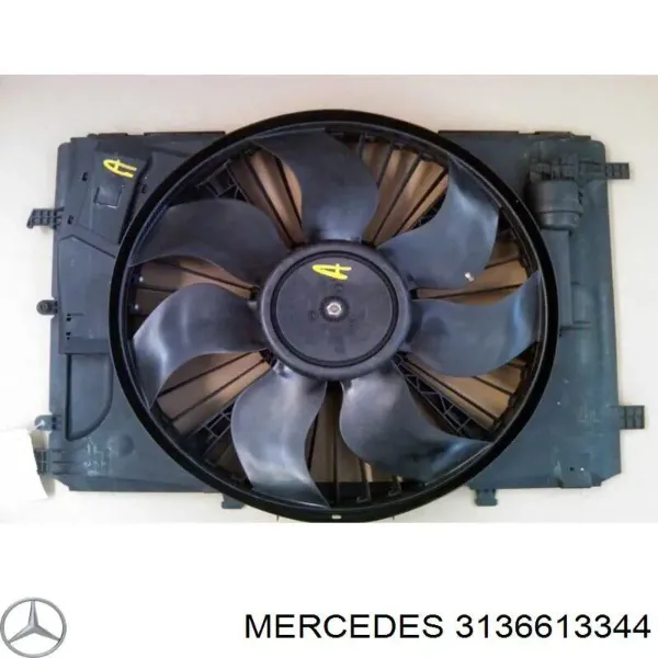 Ventilador del radiador 3136613344 Mercedes