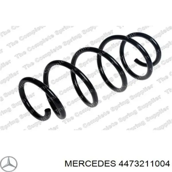Muelle delantero A4473211004 Mercedes
