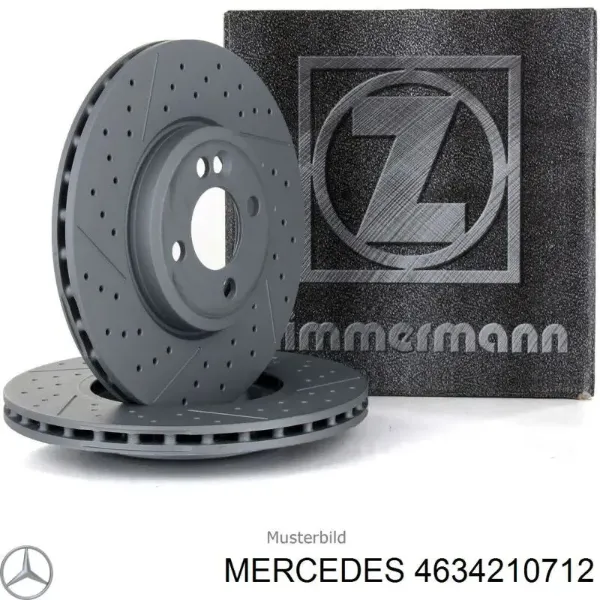 Disco de freno 4634210712 Mercedes