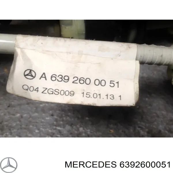 Cable de caja de cambios 6392600051 Mercedes