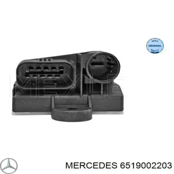 Relé de los calentadores 6519002203 Mercedes
