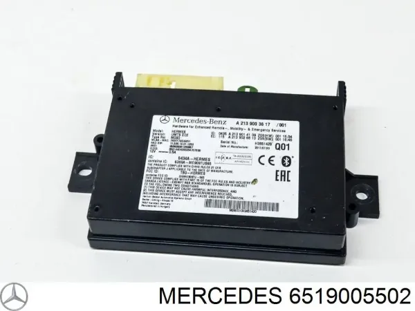 Relé de los calentadores 6519005502 Mercedes