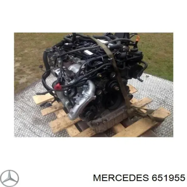 651955 Mercedes Motor completo