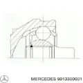 Semieje delantero Mercedes Sprinter 903