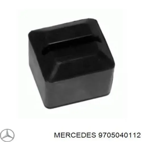 Soporte superior de radiador 9705040112 Mercedes