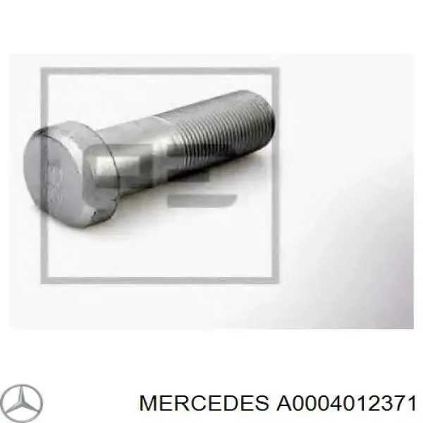 Espárrago de rueda delantero A0004012371 Mercedes
