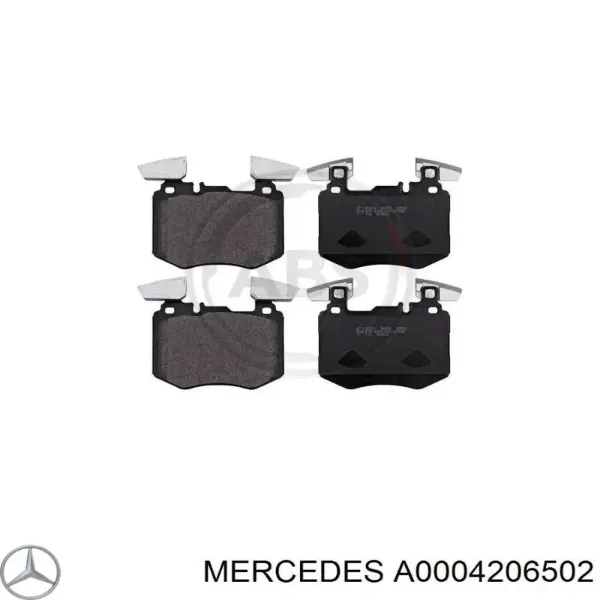 Pastillas de freno A0004206502 Mercedes