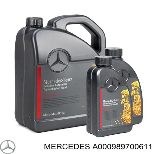 Aceite de motor A000989700611 Mercedes