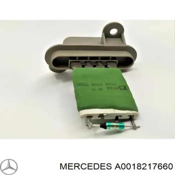 Resistencia de calefacción A0018217660 Mercedes