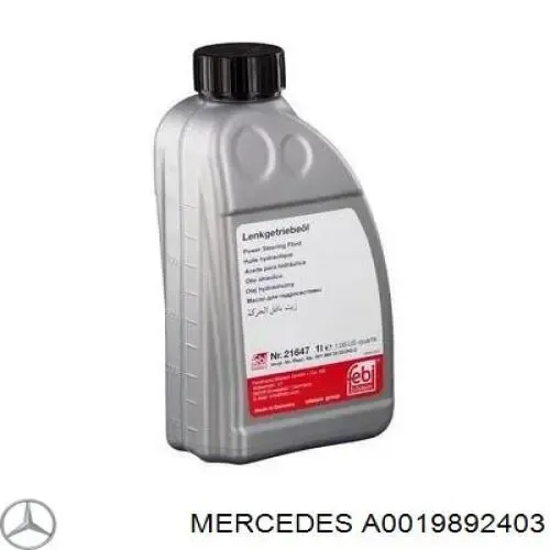 Líquido de dirección A0019892403 Mercedes