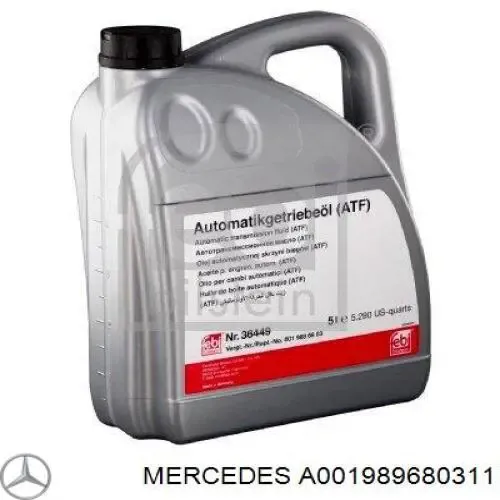 Aceite caja de cambios A001989680311 Mercedes