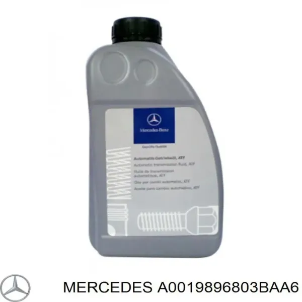 Aceite caja de cambios A0019896803BAA6 Mercedes