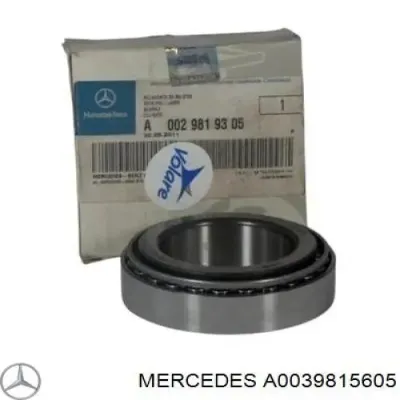 Cojinete interno del cubo de rueda delantera MERCEDES A0039815605