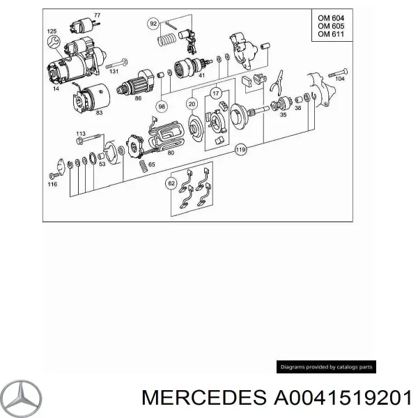 A0011548901 Mercedes