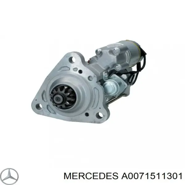 Motor de arranque A0071511301 Mercedes