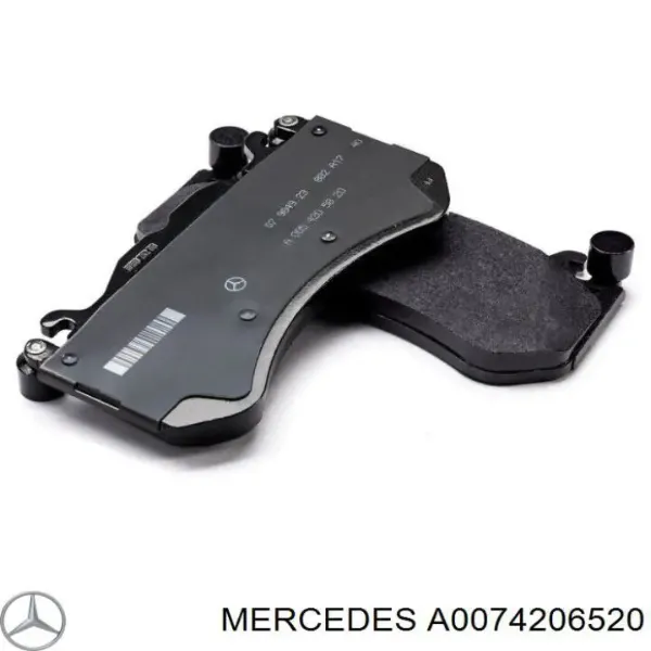 Pastillas de freno A0074206520 Mercedes