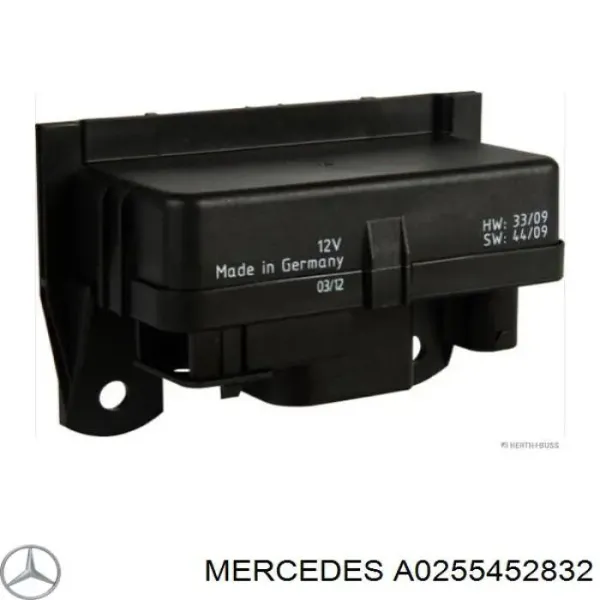 Relé de los calentadores A0255452832 Mercedes