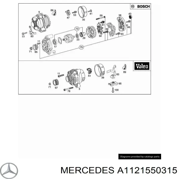 Polea alternador 235591 Cargo