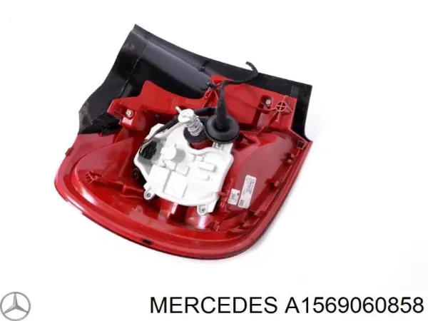 Piloto trasero exterior derecho A1569060858 Mercedes