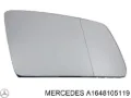 Cristal de espejo retrovisor exterior izquierdo Mercedes ML/GLE W164
