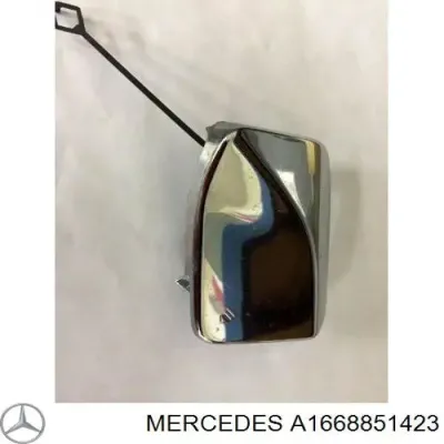 Cobertura de parachoques, enganche de remolque, trasera MERCEDES A1668851423