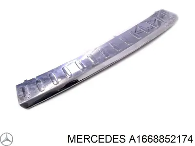 Listón protector, parachoques trasero superior (estribo) MERCEDES A1668852174