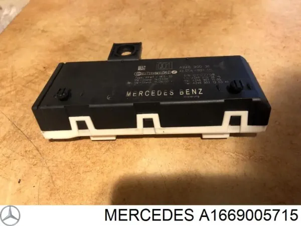 Unidad de control de navegación A1669005715 Mercedes