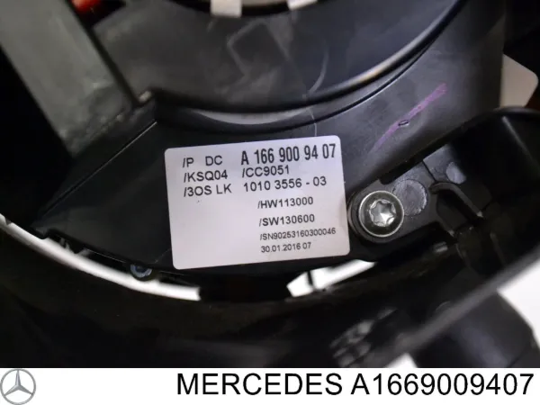 Conmutador columna dirección A1669009407 Mercedes