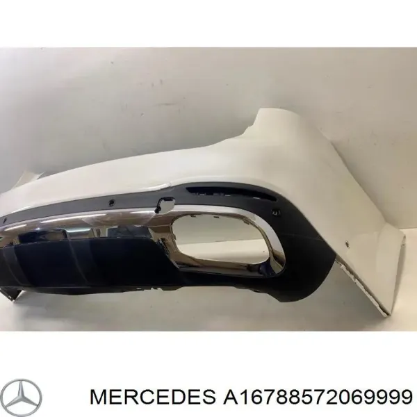 Parachoques trasero, parte superior 16788572069999 Mercedes