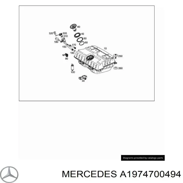 Unidad de alimentación de combustible Mercedes G I