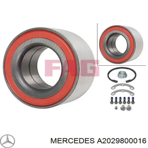 Cojinete de rueda A2029800016 Mercedes