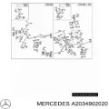 Silenciador central Mercedes C S203