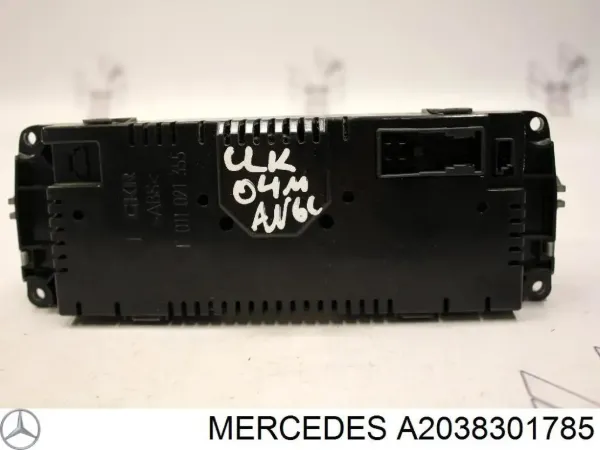 Unidad de control aire acondicionado A2038301785 Mercedes