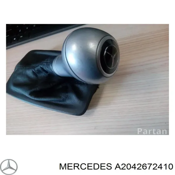 Pomo de palanca de cambios A2042672410 Mercedes