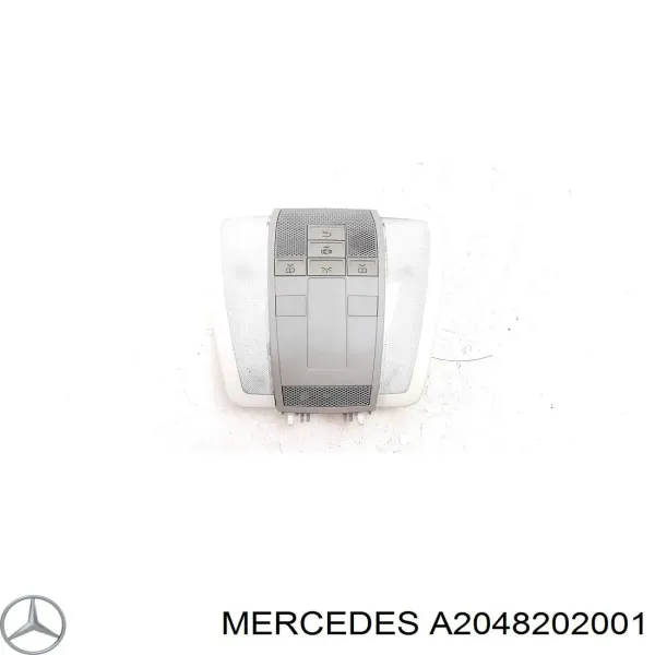 Luz de techo interior (cabina) A2048202001 Mercedes
