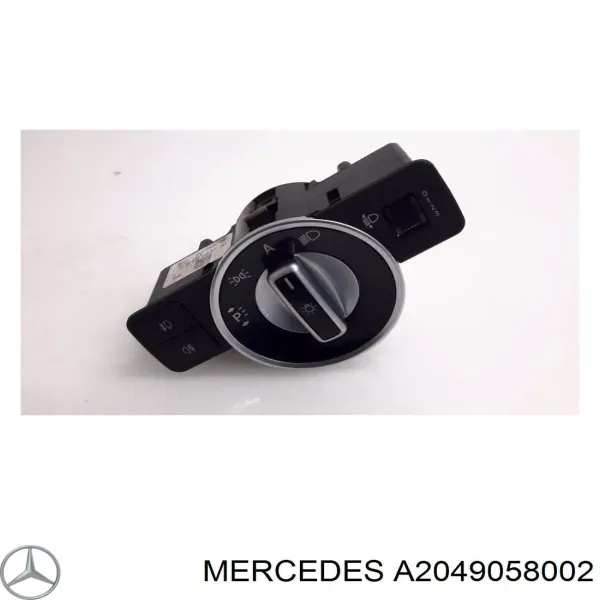 Interruptor de luces en el tablero A2049058002 Mercedes