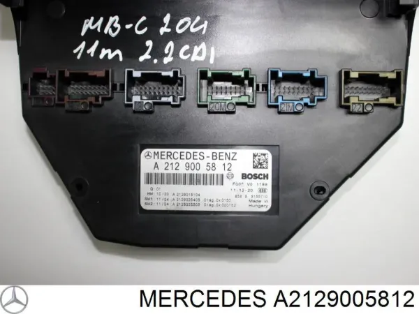  A2129005812 Mercedes