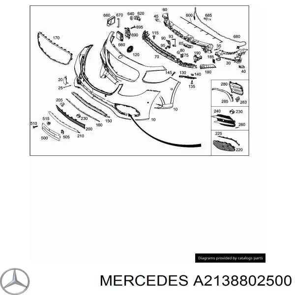  A2138802500 Mercedes