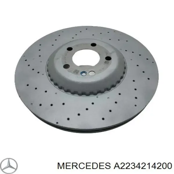 Disco de freno A2234214200 Mercedes
