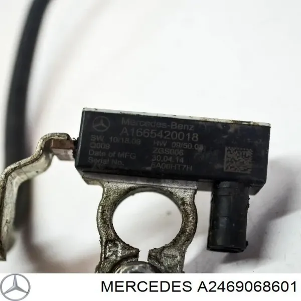 Suspension Original OEM Terminal Bateria A2469068601 Mercedes